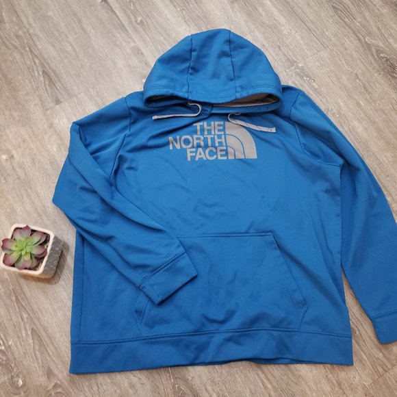 The North Face Vibrant Blue Hoodie - Picture 1 of 11